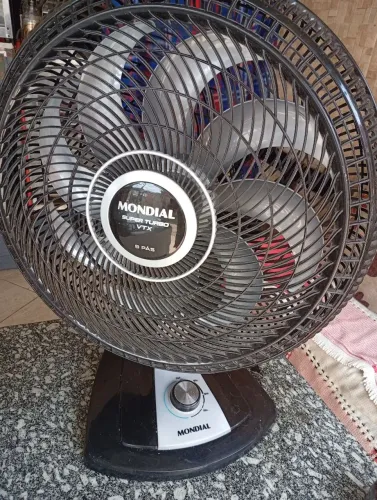 Ventilador mondial super turbo vtx Estado de novo bem conservado pouco usado