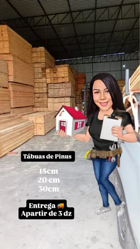 Tábuas de Pinus