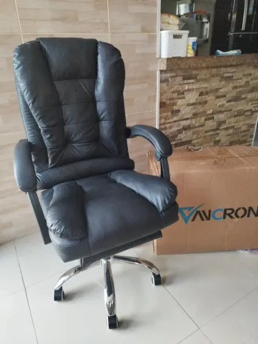 Cadeira presidencial ergonômica com massagem