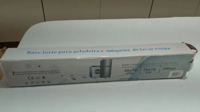 Vendo suporte para geladeira, máquina de lavar