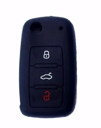 Case Silicone Chave Canivete Volkswagen Gol Jetta Polo Fox