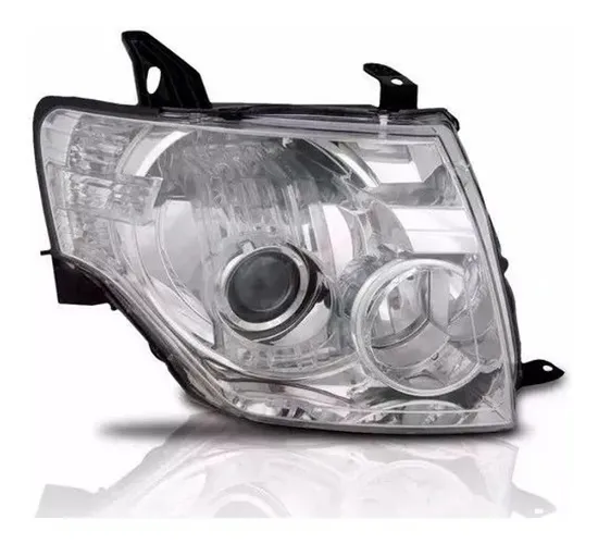 Farol mitsubichi pagero full para xenon 2008 2009 2010 2011 2012 2013