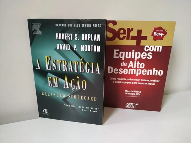 Ser mais com equipes de alto desempenho e A estratégia em ação semi novos