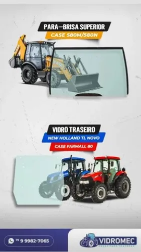 Trator (Vidros para Tratores e Máquinas Pesadas)