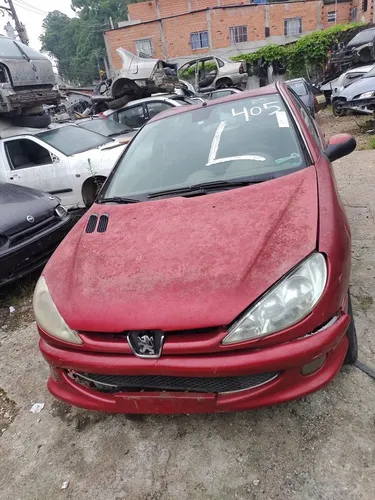 Motor cambio lataria peças em geral Peugeot 206 1.4 com nota fiscal 