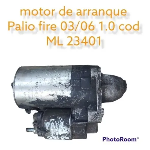 Motor de arranque palio fire 03/06 1.0