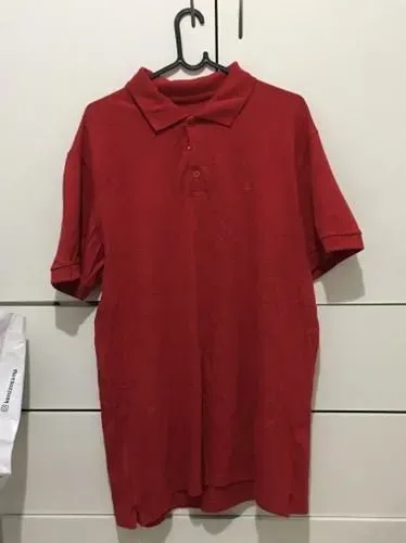 Camiseta Polo Vermelha
