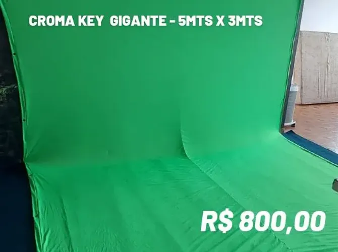Fundo Croma Key Gigante e Tapetes para fundos.