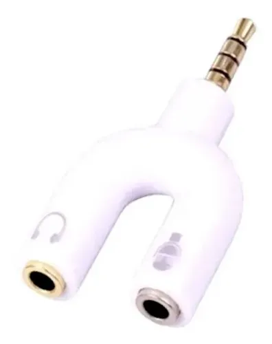 Adaptador Y Microfone e Fone de Ouvido P3