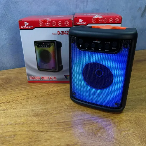 Caixinha de som grasep 