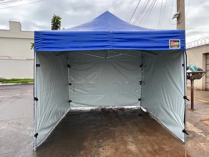 Tenda 3x3 + 3 laterais no pvc só 1450
