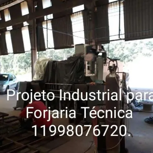 Projeto e Assessoria total Forjaria de peças. 