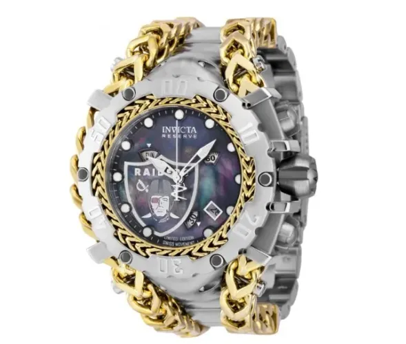 Relogio Masculino Invicta Reserve Gladiador edição limitada Raiders 100% original