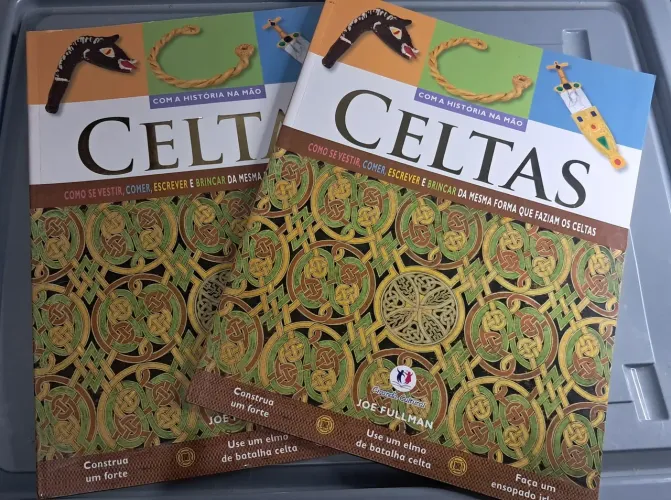 Livro: Com a história na mão - Celtas
