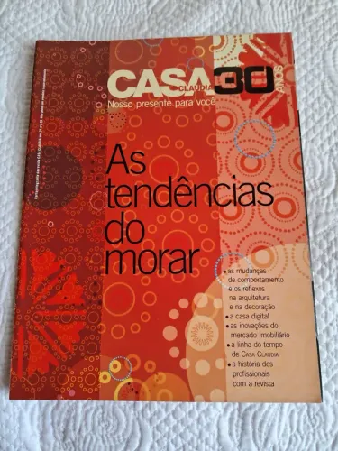 Kit com 6 Revistas Casa Claudia - III
