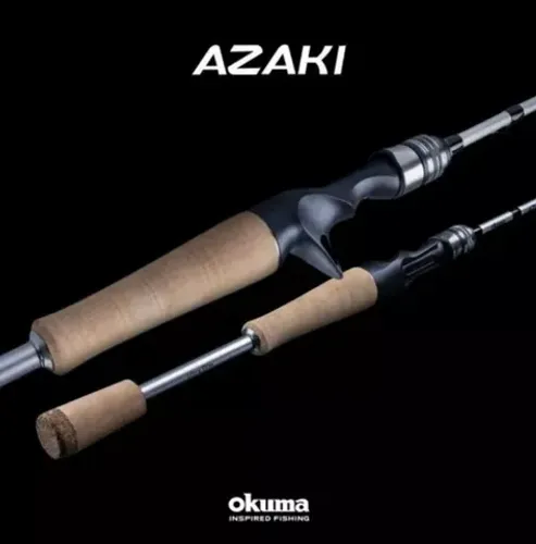 Vara 100% Carbono Okuma Azaki. Para carretilha. Nova 