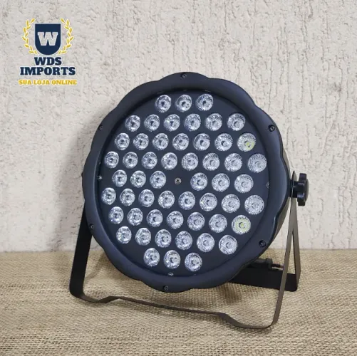 Canhão Refletor Rgb Luz com 54 Leds