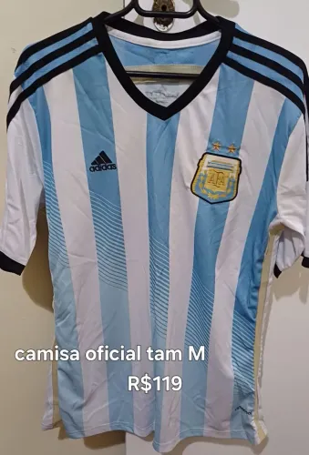 Camisa Oficial Argentina - Adidas - Tam M