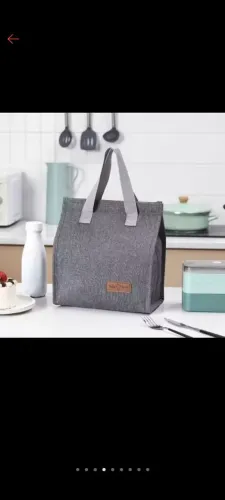 Saco Bolsa térmica  fechamento com velcro 