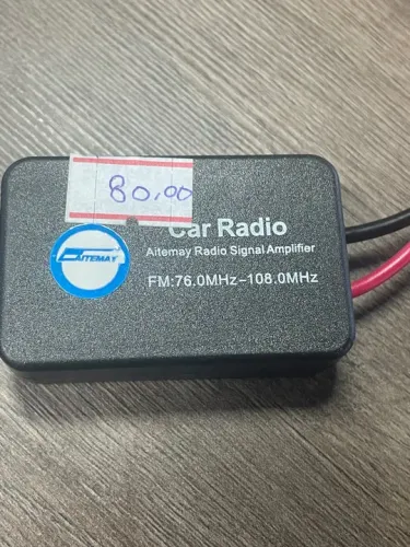 Amplificador de Sinal de Rádio FM para Carro