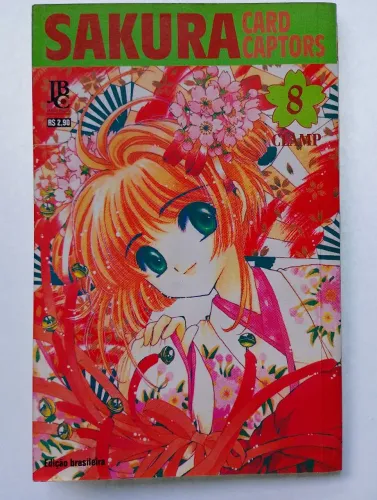 Mangá Sakura Card Captors, Vol. 8 - Edição Brasileira de 1997