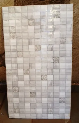 (7 peças)Revestimento Cinza e Branco
