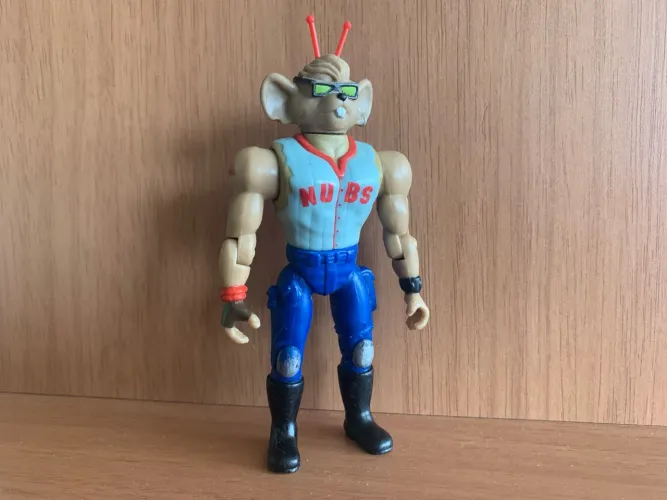Todd/Throttle Baseball - Os Ratos Motoqueiros de Marte/Biker Mice from Mars