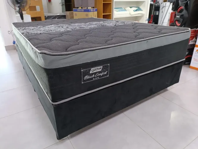Cama box casal padrão Gazin ( só espuma )