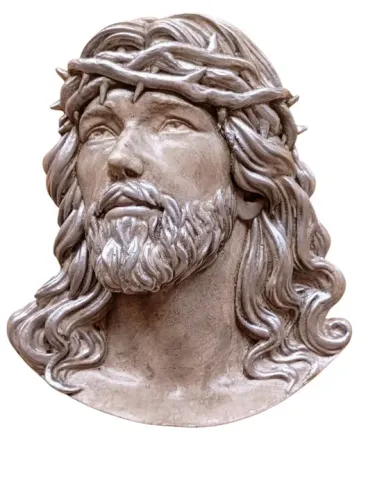 Escultura de Jesus Cristo em gesso