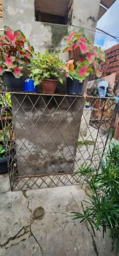 Grade em ferro para janelas 1,30x1,25