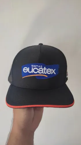 Boné Rede Preto Pintor Tintas Eucatex