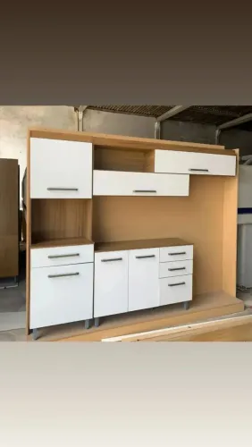 Cozinha completa com balcão