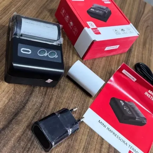 Mini Impressora Térmica Bluetooth 58MM
