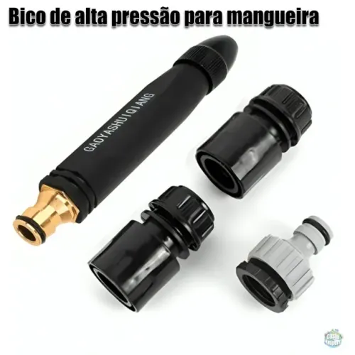 Bico de alta pressão regulável para mangueira