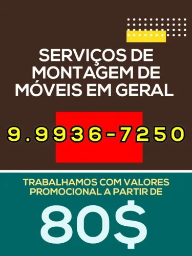 Montador De Móveis A Disposição, Bem Indicado