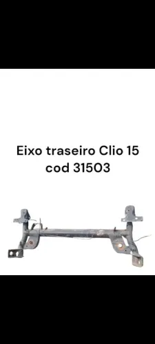 Eixo traseiro Clio 