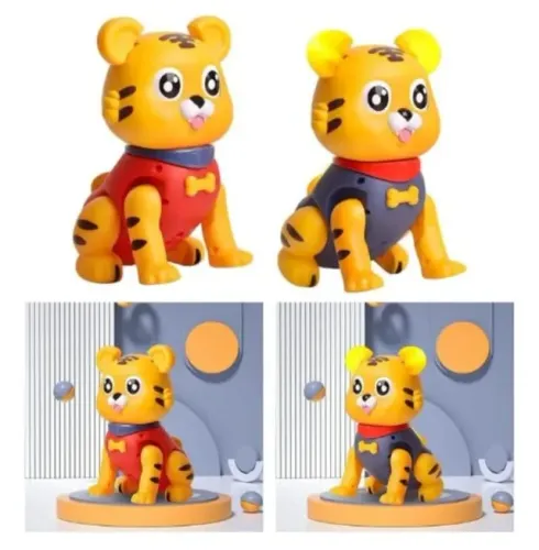 Tigre dançarino Com Luzes e Sons Toy King 