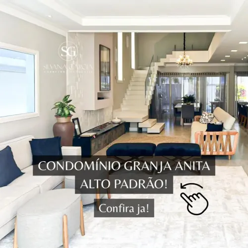 SOBRADO NO CONDOMINIO GRANJA ANITA COM 3 SÚITES / ACEITA PERMUTA / MOGI DAS CRUZES SP