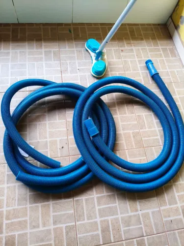 Kit limpeza piscina mangueira + aspirador