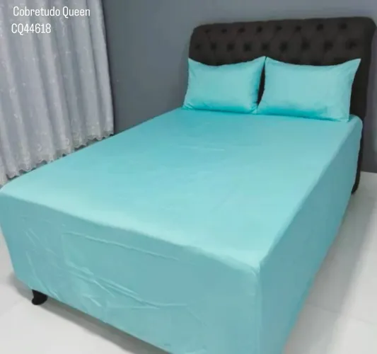 Jogo de Cama Cobretudo Queen - Entrega Grátis