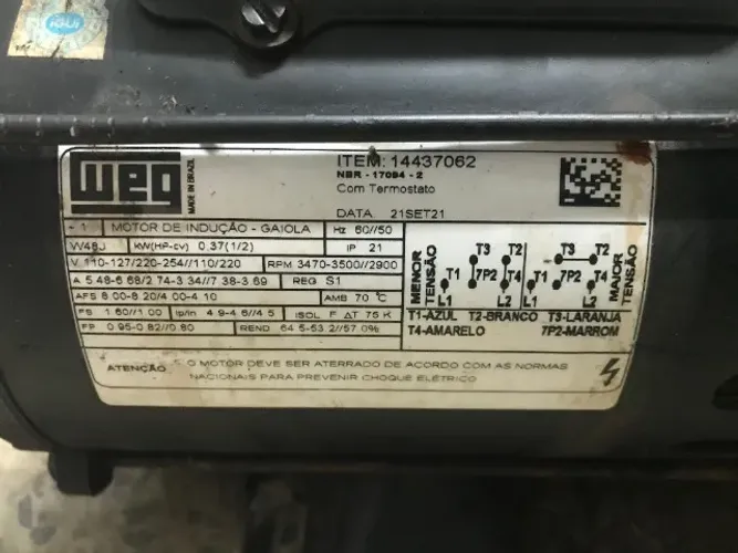 Bomba de Piscina IGUI - Motor WEG 0,5 CV (Revisada, Garantia DFMAQ)