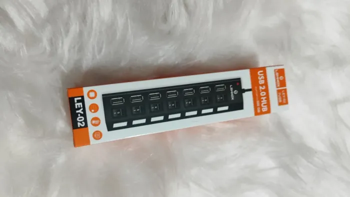 Hub USB 2.0 LEY-02 - 7 Portas