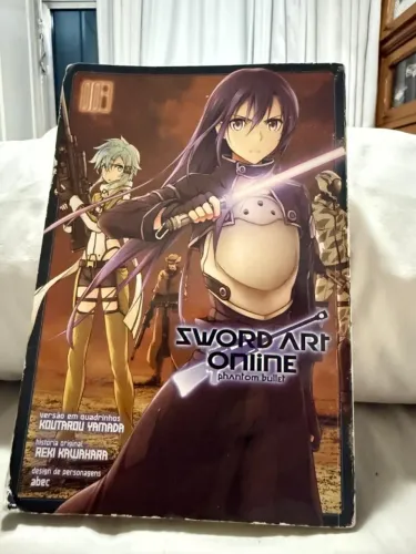 Mangá Sword Art Online - Phantom Bullet Vol. 3 - Ótimo Estado