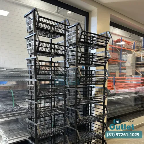 Cesto Organizador | Empilhável e Ventilado