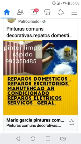 Pintor zona sul