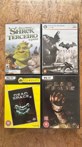Jogos para PC DVDs