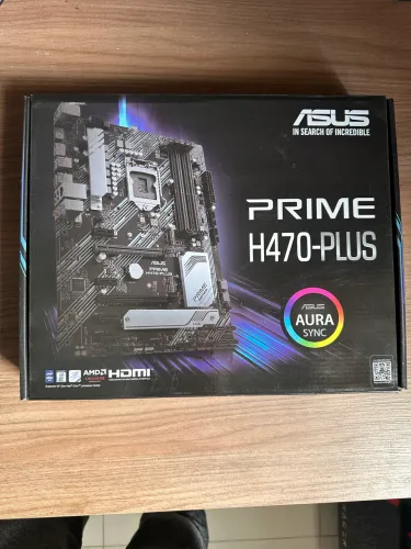 Placa-Mãe Asus Prime H470-PLUS.