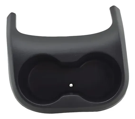 Moldura Porta Copo Console Central Fiat Uno 2014 Origina - Preto