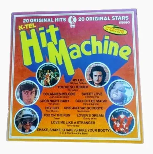 LP Disco Vinil Hit Machine K-Tel 1976