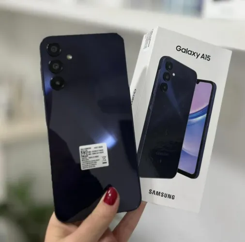 Galaxy A15 4G --128Gb,4Ram Excelente Custo e Benefício Novo Lacrado